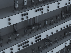 vacuum tube computer v 1 3D 모델