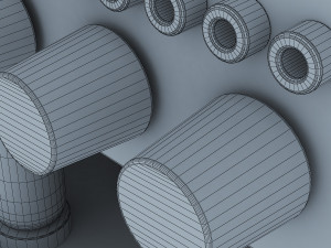 vacuum tube computer v 1 3D 모델