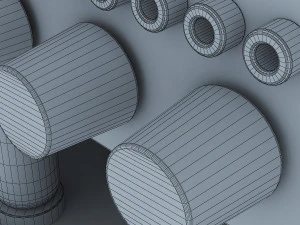 vacuum tube computer v 1 3D Model