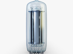 vacuum tubes set 3D 模型
