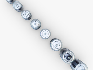 vacuum tubes set 3D 模型
