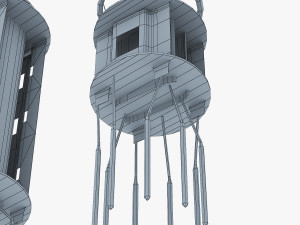 vacuum tubes set 3D 模型