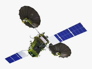 artificial satellite loutch 5v 3D Модель