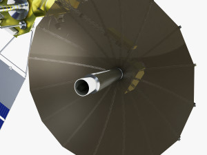 artificial satellite loutch 5v 3D Модель