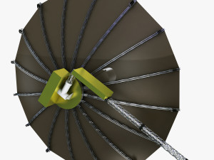 artificial satellite loutch 5v 3D Модель