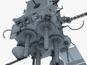 artificial satellite loutch 5v 3D Model