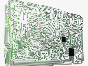 electronic circuit v 2 3D Model