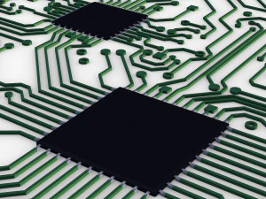 electronic circuit v 2 3D Model