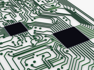 electronic circuit v 2 3D 模型