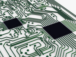 electronic circuit v 2 3D Model