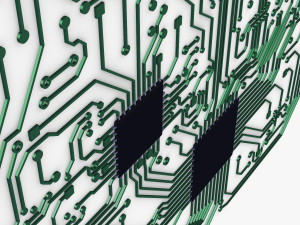 electronic circuit v 2 3D 模型