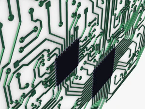 electronic circuit v 2 3D Model
