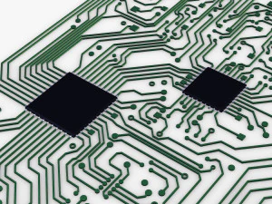 electronic circuit v 2 3D Model