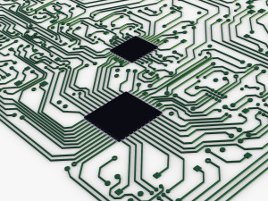 electronic circuit v 2 3D 模型