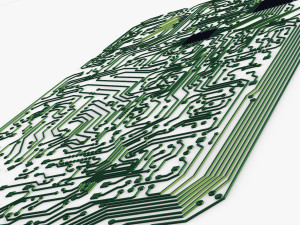 electronic circuit v 2 3D 模型