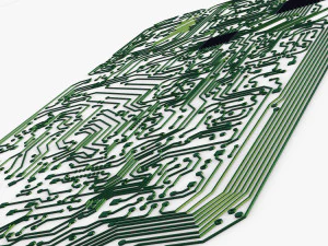 electronic circuit v 2 3D Model