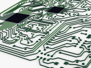 electronic circuit v 2 3D 模型