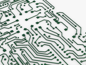 electronic circuit v 2 3D 模型