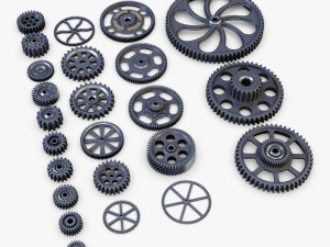 gears set v 1 3D Model