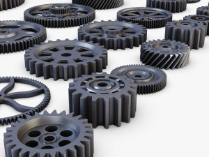 gears set v 1 3D Model