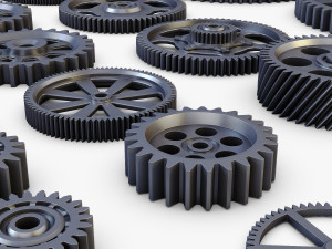 gears set v 1 3D Model