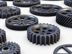 conjunto de engrenagens v 1 Modelo 3D