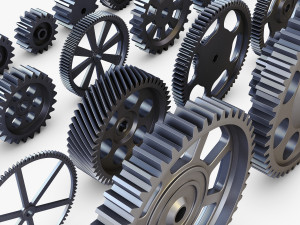 gears set v 1 3D Model