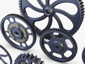 gears set v 1 3D Model