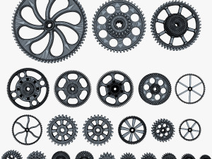 gears set v 1 3D Model