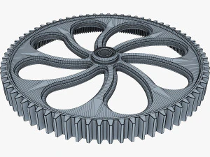 conjunto de engrenagens v 1 Modelo 3D