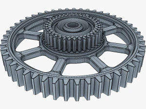 conjunto de engrenagens v 1 Modelo 3D