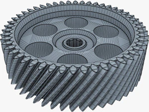 conjunto de engrenagens v 1 Modelo 3D