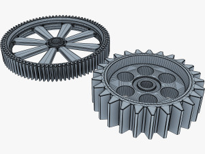 gears set v 1 3D Model