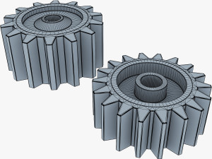 gears set v 1 3D Model