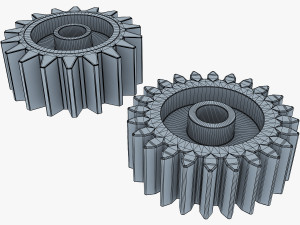 gears set v 1 3D Model
