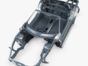 car frame v 1 Model 3D
