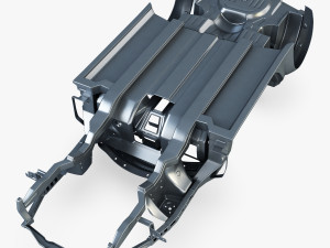 car frame v 1 Model 3D