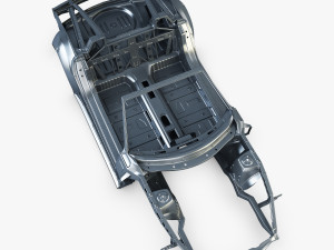 car frame v 1 Model 3D