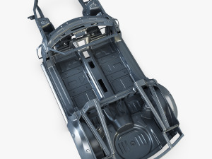 car frame v 1 Model 3D