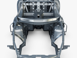 car frame v 1 Model 3D