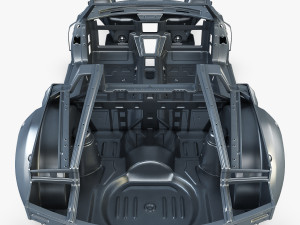 car frame v 1 Model 3D
