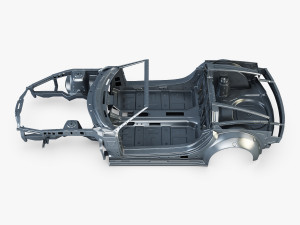 car frame v 1 Model 3D