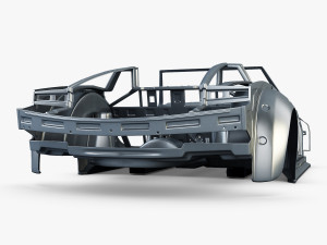 car frame v 1 Model 3D