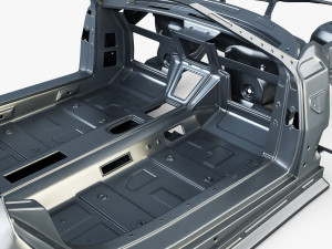 car frame v 1 Model 3D