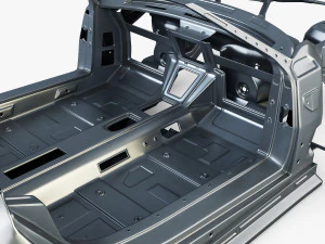 car frame v 1 3D Model
