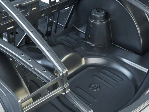 car frame v 1 3D Model