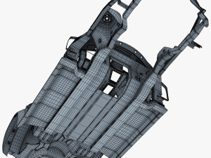 car frame v 1 Model 3D