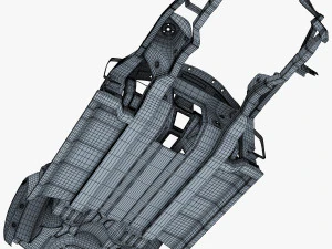 car frame v 1 3D Model