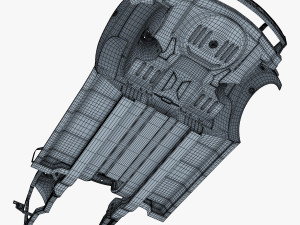car frame v 1 Model 3D