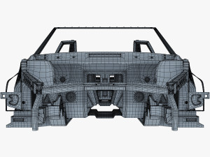 car frame v 1 Model 3D